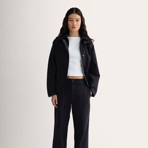 Everlane Women's Wide-Leg Chino Pant in Black, Size 8, Cotton